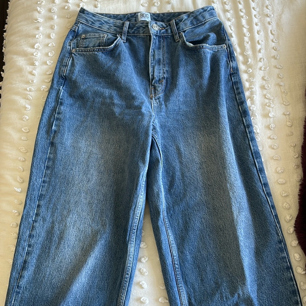 High-rise baggy jeans from urban outfitters